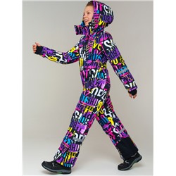 Комбинезон зимний для девочки