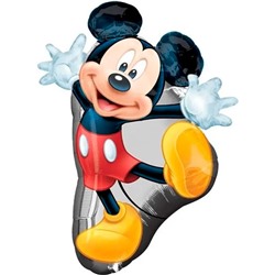 Шар фольгированный 32" фигура "Микки Маус"