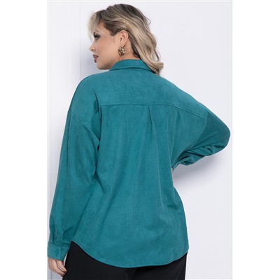 Рубашка Камета (зеленая) Б12349-18