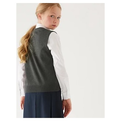 Unisex Pure Cotton School Tank Top (2-18 Yrs)