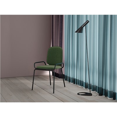 Стул Ror, 2 Frame, рогожка, черный /зеленый