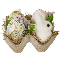GAEM Изделие декоративное "Пасхальная композиция", L10,5 W10 H8,5 см