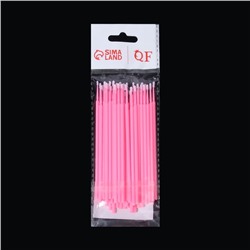 Микробраши для наращивания и ламинирования ресниц, набор - 50 шт., 9.5 см, МИКС