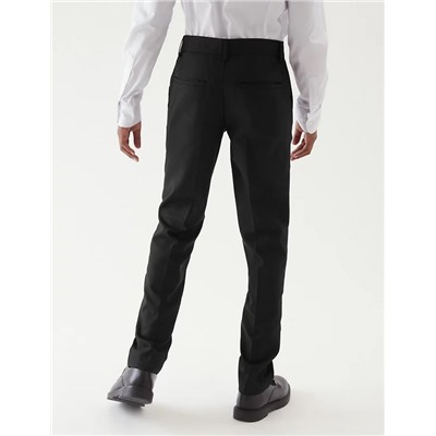 Boys' Skinny Leg School Trousers (2-18 Yrs)