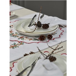 Набор из двух салфеток Festive wreath из коллекции New Year Essential, 45х45 см