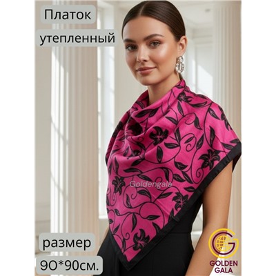 Платок утепленный Камелия цвет 3041/1 (фуксия)