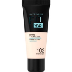 2 Maybelline Тональный крем ФИТ МИ 102