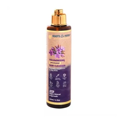 Шампунь для придания объема с Джатаманси (200 мл), Voluminising Jatamansi Hair Cleanser, произв. Roots & Herbs
