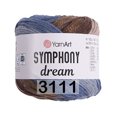 Пряжа YarnArt Symphony Dream