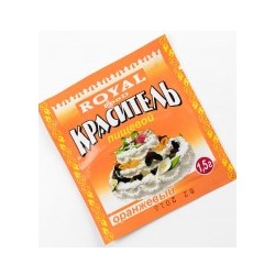 Краситель оранжевый 1,5гр (900шт)