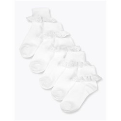 5pk of Frill Socks