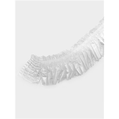 Шапочка для душа Доляна, прозрачная, полиэтилен