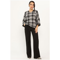 Блуза Ватсон (темно-серая) Б14686-12М