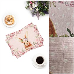 Outlet Принцесса розовый фон салфетка 35х45 см 2310615