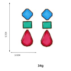 Серьги длинные на гвоздиках арт. 13 0984 (id 265508)