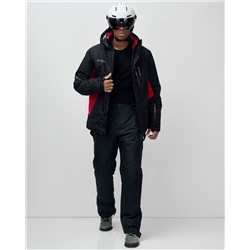 Горнолыжный костюм мужской зимний красного цвета 07715Kr