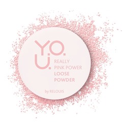 Пудра для лица рассыпчатая "Y.O.U. Really Pink Power" тон: 01, pink (10327642)