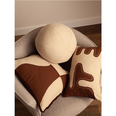 Подушка декоративная Sand Sphere из коллекции Essential, Ø28 см