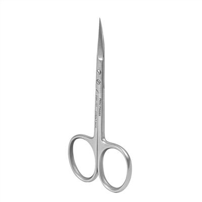 Frau Finger Ножницы маникюрные для кутикулы изогнутые / Professional FSP-131DP, матовые, ручная заточка, 10 см
