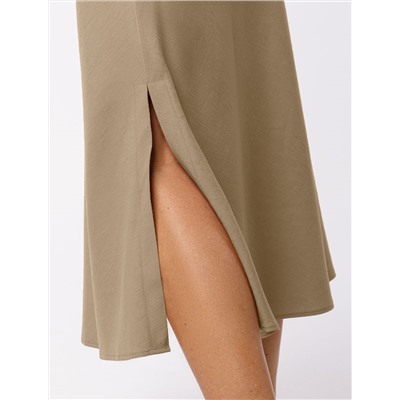 Юбка из плотного лиоцелла скроенная по косой