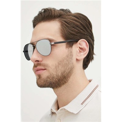 Okulary przeciwsłoneczne męskie z polaryzacją kolor czarny