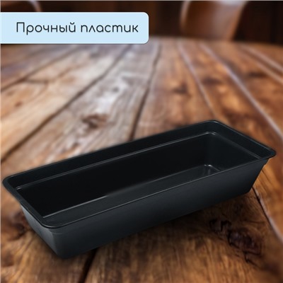 Ящик для рассады, 50×20×10 см, 6 л, пластик, цвет МИКС, «Урожай-3 м»