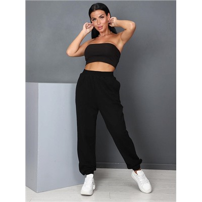 Брюки Аллеато чёрный ИвК