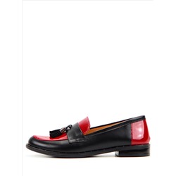 Лоферы ED'ART 117.madonna'9g.black+red R