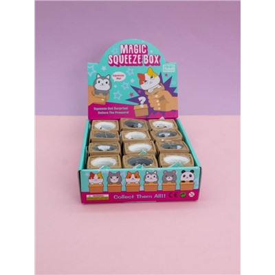 Мялка - антистресс «Magic animal box», шоубокс 12 шт.