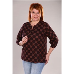 Блузка Локлир горох ИвК