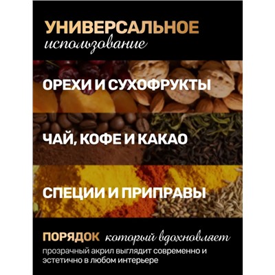 Набор баночек для специй (3680)