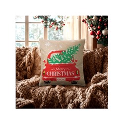 Наволочка декоративная новогодняя «Этель. Но-но-но» 40×40 см