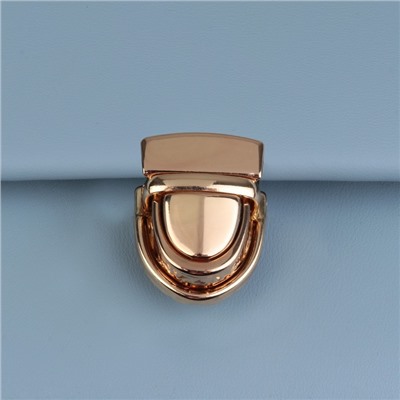 Застёжка для сумки, 3×2 см, цвет золотой