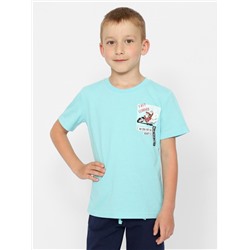 Футболка для мальчика Cherubino CWKB 63385-43 Голубой