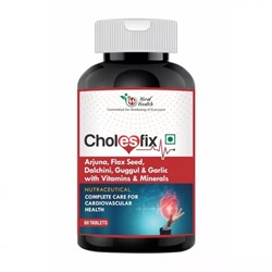 Холесфикс (60 таб, 750 мг), Cholesfix, произв. Hiral Health