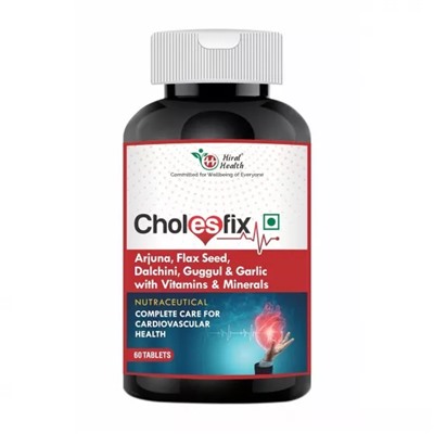 Холесфикс (60 таб, 750 мг), Cholesfix, произв. Hiral Health