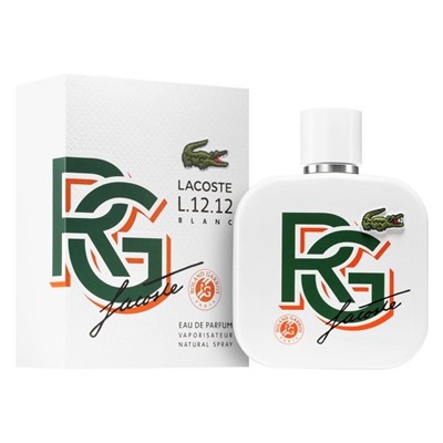 Lacoste L.12.12 Blanc Edition Limitee Roland Garros For Men edp 100 ml