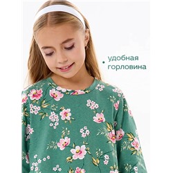 Детское платье "Конфетка" / Жасмин на ментоле