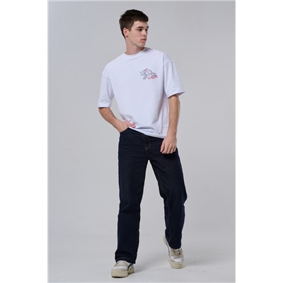 8579 футболка оверсайз мужская