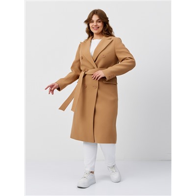 Пальто женское демисезонное 25775 (кэмел)