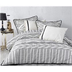 2 сп. Евро Комплект Постельного Белья Cotton Saten Colossae Siyah Çift - EcoCotton