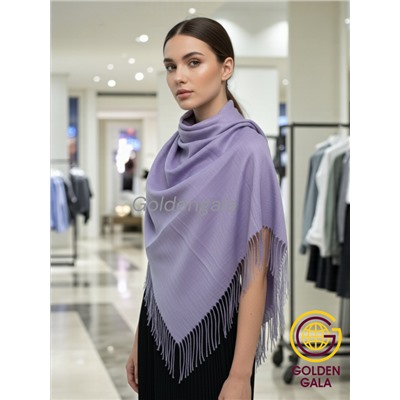 Платок с кистями однотонный Арт: В749/10