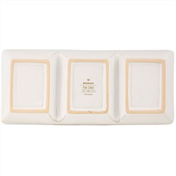 МЕНАЖНИЦА 3 СЕКЦИИ КОЛЛЕКЦИЯ "PINE CONES", 33*14*3,5 СМ