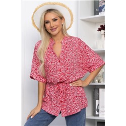 Блуза Мариша (красная) Б13919-30М
