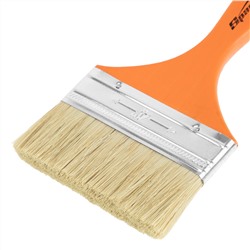 Кисть плоская Slimline 4" (100 мм) натуральная щетина, деревянная ручка Sparta