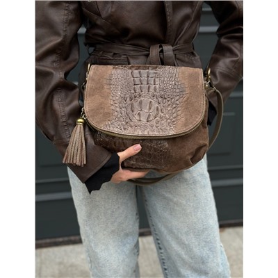 Сумка женская из телячьей кожи