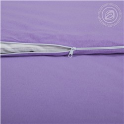 Пододеяльник трикотажный на молнии Сирень Арт Дизайн