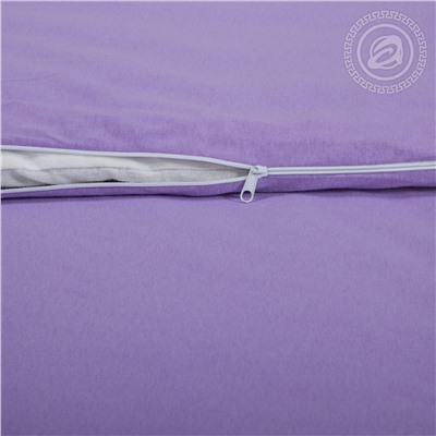 Пододеяльник трикотажный на молнии Сирень Арт Дизайн