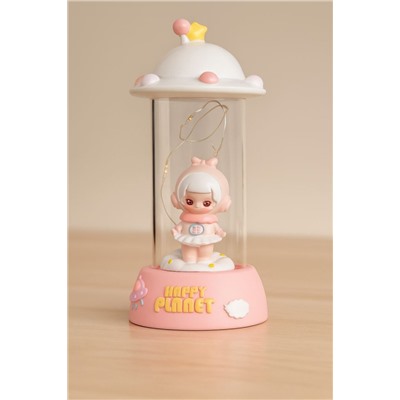 Ночник "Starlight", moon girl, 13 см