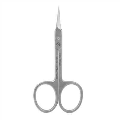 Frau Finger Ножницы маникюрные для кутикулы изогнутые / Professional FSP-118DP, матовые, ручная заточка, 10 см